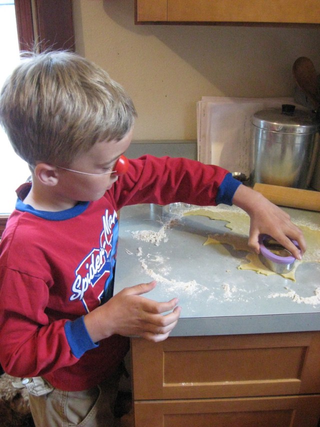 The Kiddo with the Clown Nose