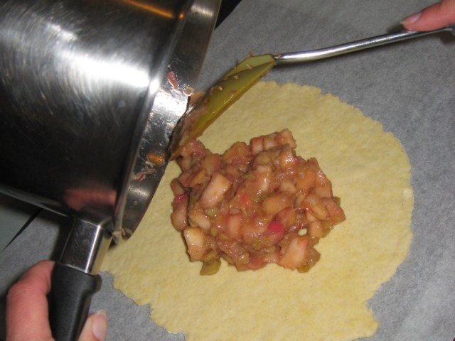 Preparing the Galette Preparing the Galette