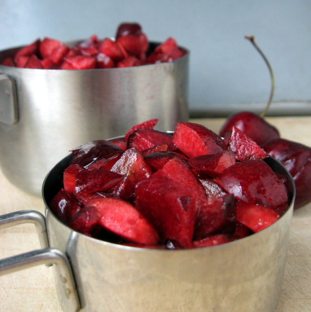 Chopped Sweet Cherries