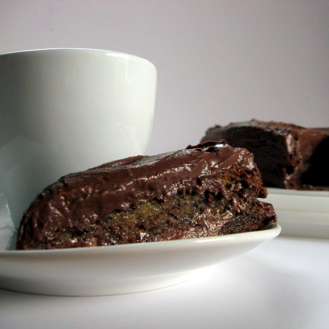 Banana Cake (or an excuse to eat a lot of chocolate frosting)