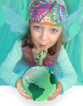 Glass Straw Fairy - If only she could visit all of us!