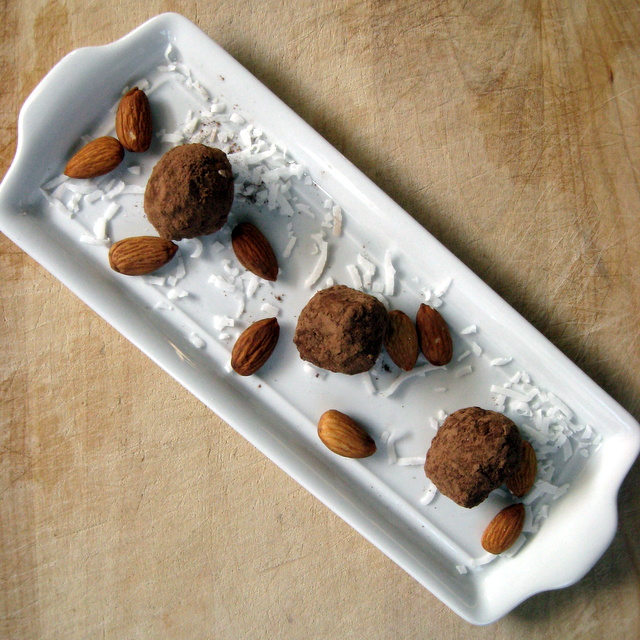 Vegan Coco-Nutty Truffles